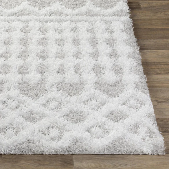 Soft Cozy Woven Shag Bohemian Tribal Area Rug