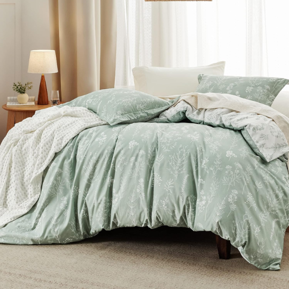 Floral Comforter Set – Stylish and Cozy Bedding with Cute Floral Pattern for a Beautiful Bedroom Makeover