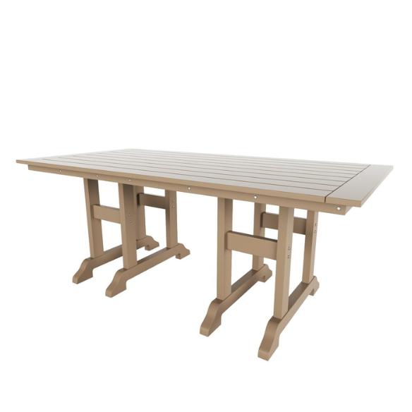 7-Piece Eco-Friendly All-Weather Outdoor Dining Set with Armchairs – Comfortable, Stylish, and Durable for Your Patio or Backyard