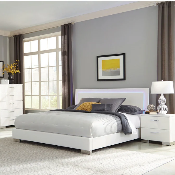 4-Piece Vintage Black Wood Panel Bedroom Set with Distressed Parchment Finish – Traditional Elegance with Silver Accents, Beveled Drawer Fronts, and Brass Rosette Knob Hardware