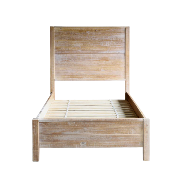 Rustic Solid Wood 3-Piece Twin Bedroom Set – Timeless Design & Durable Craftsmanship