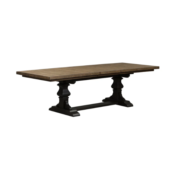 Classic Vintage Trestle Dining Table – Timeless Charm with a Modern Twist