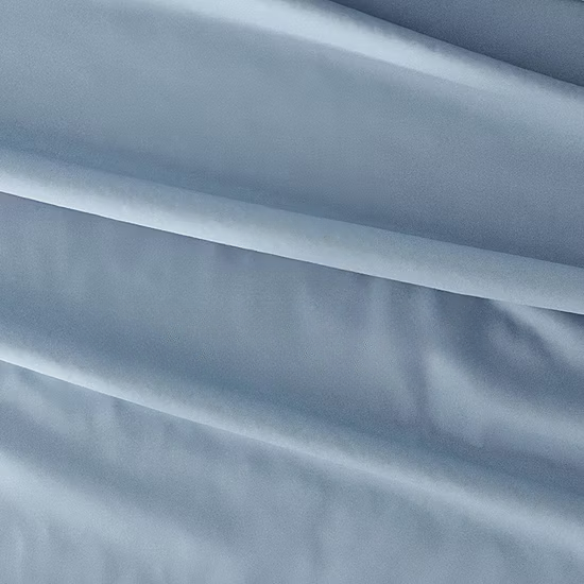 Light Blue Deep Pocket Microfiber Sheet Set – 4-Piece Soft, Wrinkle-Free Bedding with Pillowcases