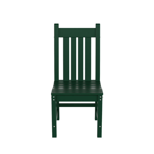 All-Weather Outdoor Patio Dining Chair with Arms – Durable HDPE Construction for Long-Lasting Comfort and Style