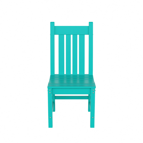 All-Weather Outdoor Patio Dining Chair with Arms – Durable HDPE Construction for Long-Lasting Comfort and Style