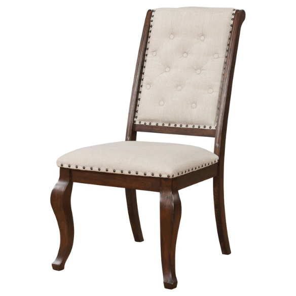 Modern Upholstered Dining Chairs with Cushioned Seats (Set of 2) – Stylish and Comfortable Seating for Kitchen or Dining Room