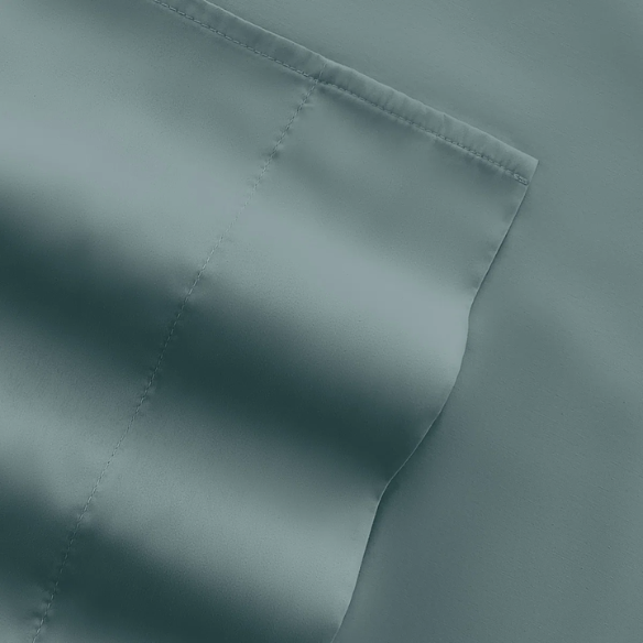 Ocean Deep Pocket Microfiber Sheet Set – 4-Piece Soft, Wrinkle-Free Bedding with Pillowcases