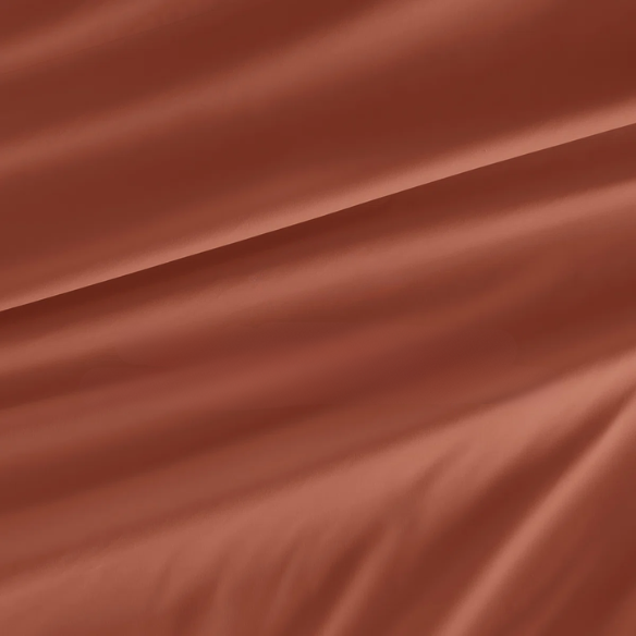 Terracotta Deep Pocket Microfiber Sheet Set – 4-Piece Soft, Wrinkle-Free Bedding with Pillowcases