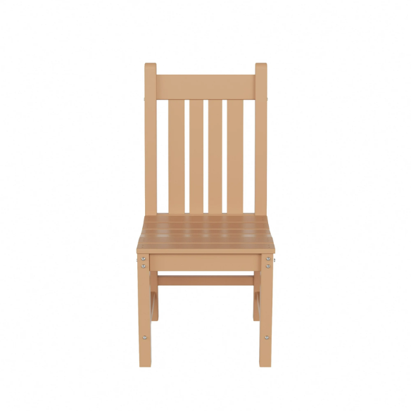 All-Weather Outdoor Patio Dining Chair with Arms – Durable HDPE Construction for Long-Lasting Comfort and Style