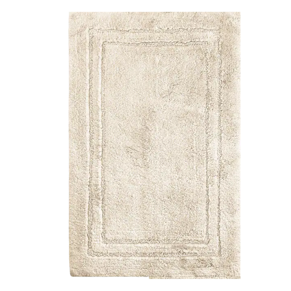Sand Cotton 2-Piece Bath Rug Set – Plush, Non-Slip, Highly Absorbent Rugs (20" x 30" & 24" x 36")
