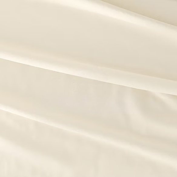 Ivory Deep Pocket Microfiber Sheet Set – 4-Piece Soft, Wrinkle-Free Bedding with Pillowcases