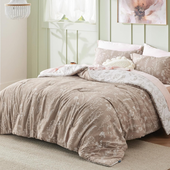 Floral Comforter Set – Stylish and Cozy Bedding with Cute Floral Pattern for a Beautiful Bedroom Makeover