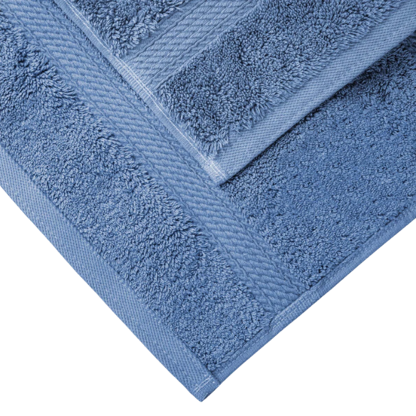 Luxury Light Blue Egyptian Cotton 3-Piece Towel Set – 800 GSM Plush and Highly Absorbent Bath Towels