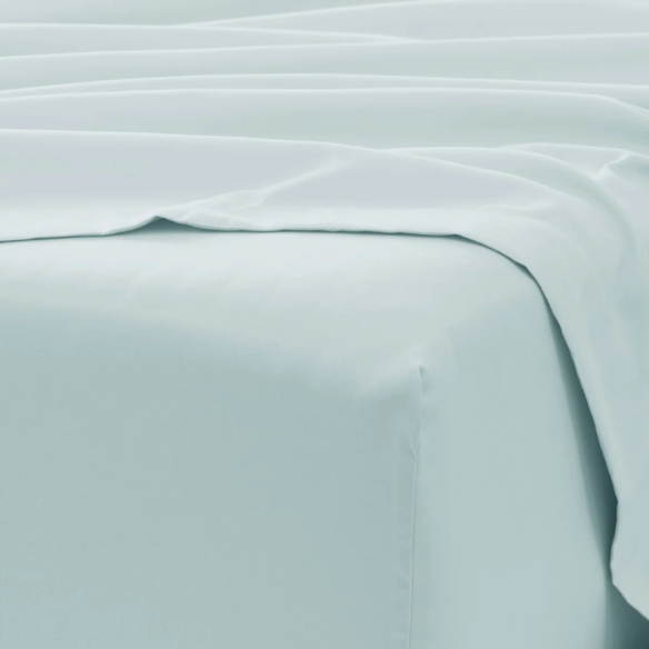 Seafoam Green Deep Pocket Microfiber Sheet Set – 4-Piece Soft, Wrinkle-Free Bedding with Pillowcases