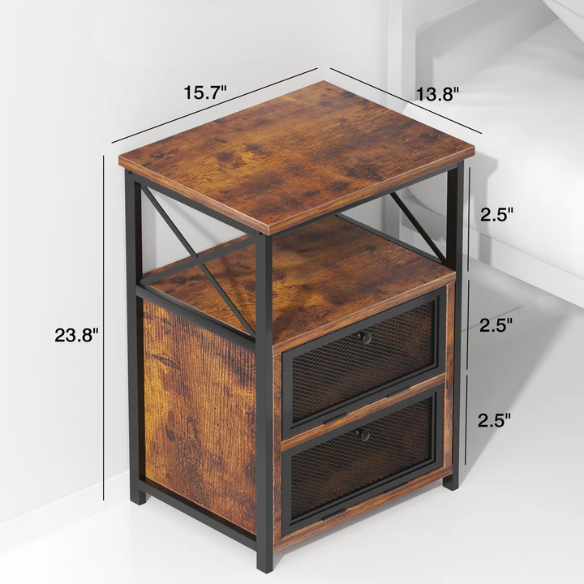 Metal Framed 3-Piece Full Double Size Bedroom Set – Sleek Design with Sturdy Frame and Modern Appeal