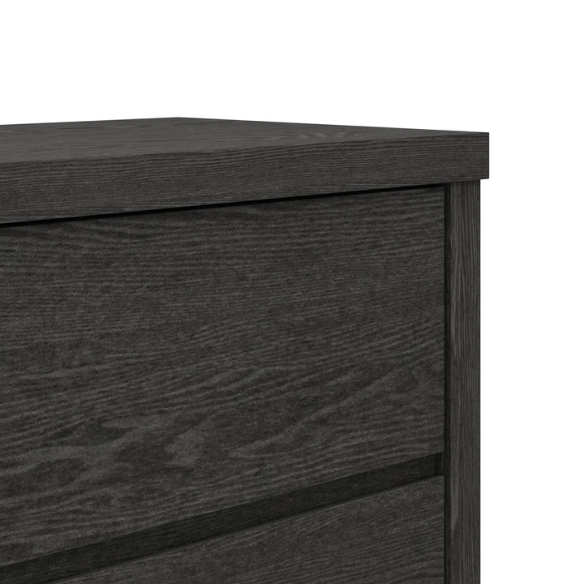 Modern 46.46'' 6-Drawer Double Dresser with Hidden Handles and Wood Grain Finish