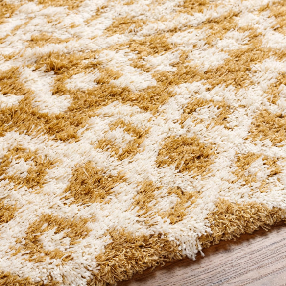 Soft Cozy Woven Shag Bohemian Tribal Area Rug