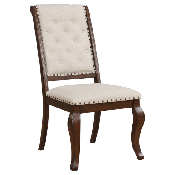 Modern Upholstered Dining Chairs with Cushioned Seats (Set of 2) – Stylish and Comfortable Seating for Kitchen or Dining Room