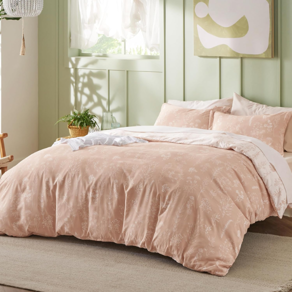 Floral Comforter Set – Stylish and Cozy Bedding with Cute Floral Pattern for a Beautiful Bedroom Makeover