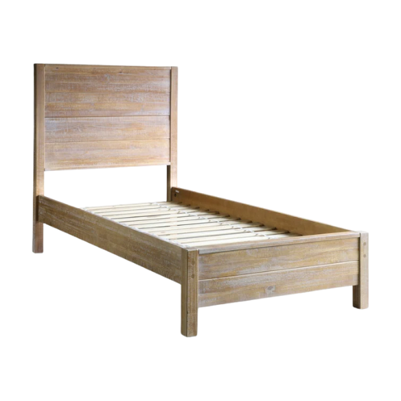 Rustic Solid Wood 3-Piece Twin Bedroom Set – Timeless Design & Durable Craftsmanship
