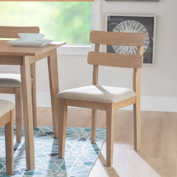 Mid-Century Modern 7-Piece Dining Set for 6 – Ideal for Family Meals and Gatherings