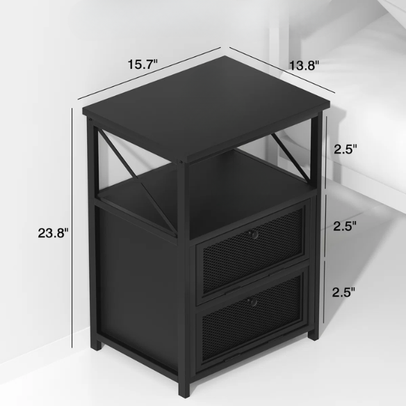 Metal Framed 3-Piece Full Double Size Bedroom Set – Sleek Design with Sturdy Frame and Modern Appeal