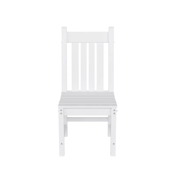 All-Weather Outdoor Patio Dining Chair with Arms – Durable HDPE Construction for Long-Lasting Comfort and Style