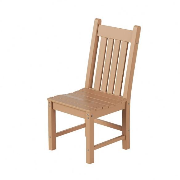 All-Weather Outdoor Patio Dining Chair with Arms – Durable HDPE Construction for Long-Lasting Comfort and Style
