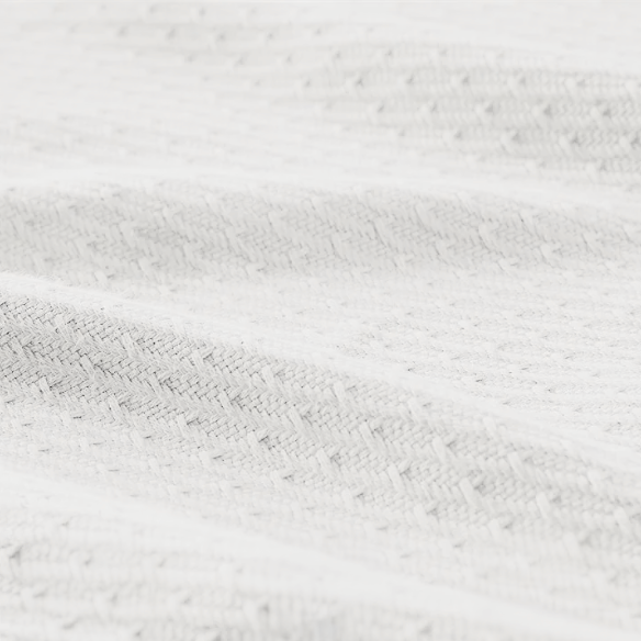 White Egyptian Cotton Quilted Blanket – Luxuriously Soft, Breathable & All-Season Comfort