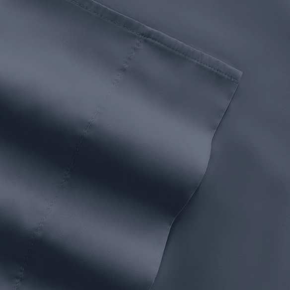 Stone Deep Pocket Microfiber Sheet Set – 4-Piece Soft, Wrinkle-Free Bedding with Pillowcases