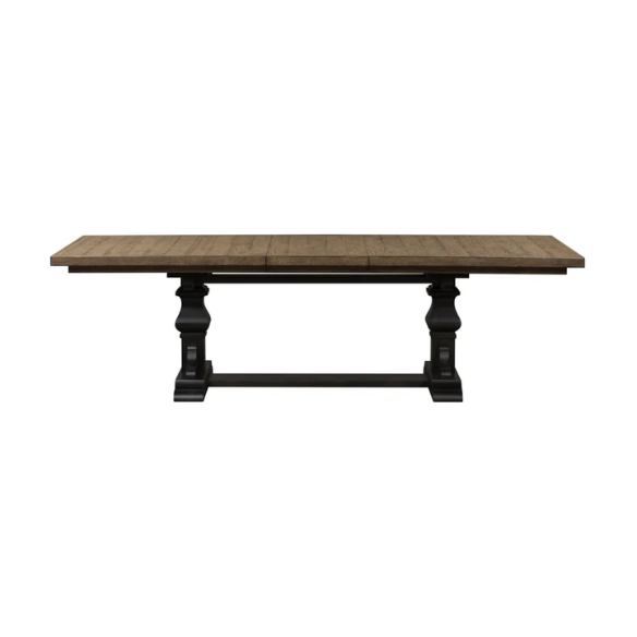 Classic Vintage Trestle Dining Table – Timeless Charm with a Modern Twist