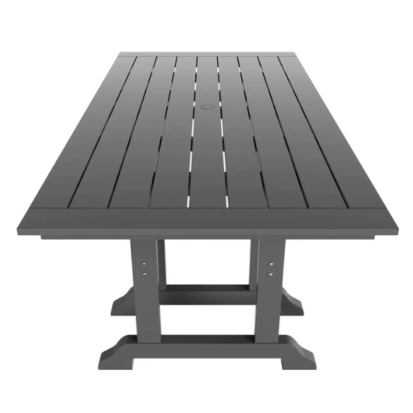 7-Piece Eco-Friendly All-Weather Outdoor Dining Set with Armchairs – Comfortable, Stylish, and Durable for Your Patio or Backyard