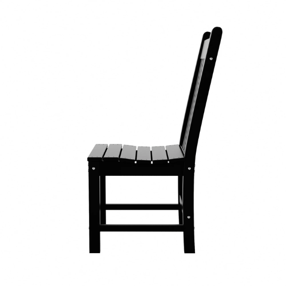 All-Weather Outdoor Patio Dining Chair with Arms – Durable HDPE Construction for Long-Lasting Comfort and Style