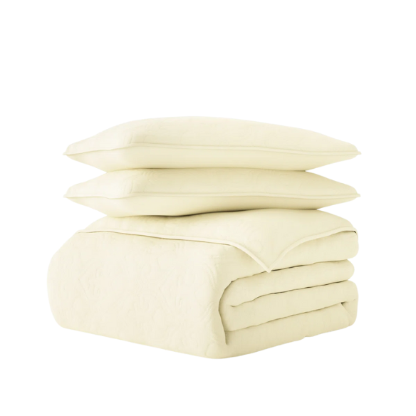 Lightweight Ultra Soft Quilt Set – Stain-Resistant, Machine Washable Bedding