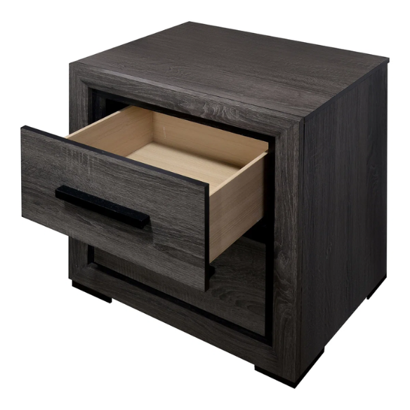 Modern Dark Grey 3-Piece Queen Bedroom Set – Sleek Contemporary Style with Timeless Appeal