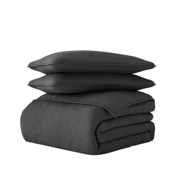 Lightweight Ultra Soft Quilt Set – Stain-Resistant, Machine Washable Bedding