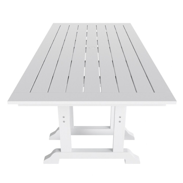 7-Piece Eco-Friendly All-Weather Outdoor Dining Set with Armchairs – Comfortable, Stylish, and Durable for Your Patio or Backyard