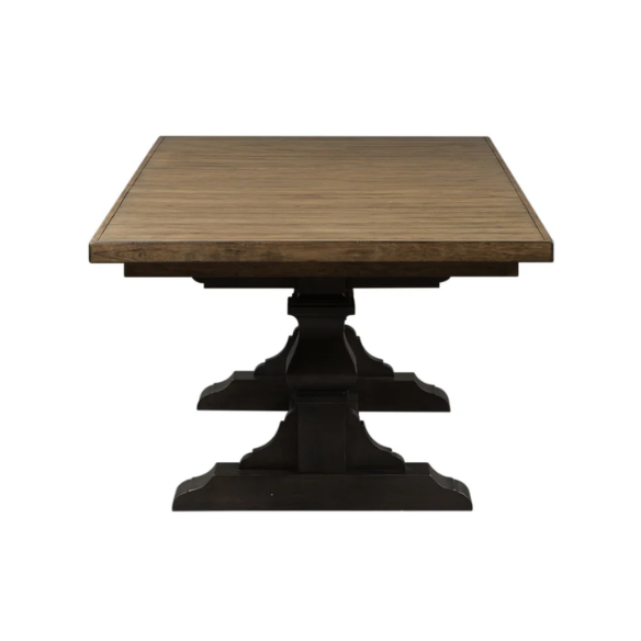 Classic Vintage Trestle Dining Table – Timeless Charm with a Modern Twist