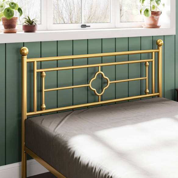 Durable Metal Platform Bed – Full Double Size with Sturdy Frame and Modern Design