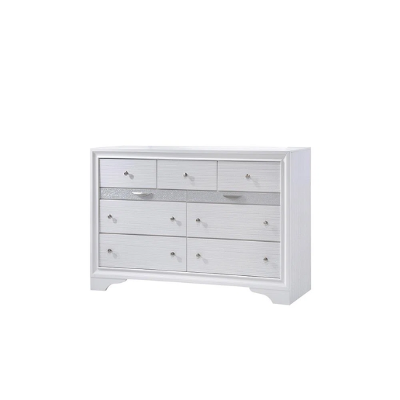 Minimalist Elegance Platform 5-Piece Queen Bedroom Set – Stylish, Cozy, and Tastefully Adorned