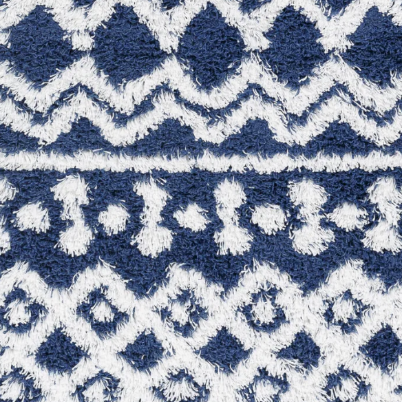 Soft Cozy Woven Shag Bohemian Tribal Area Rug