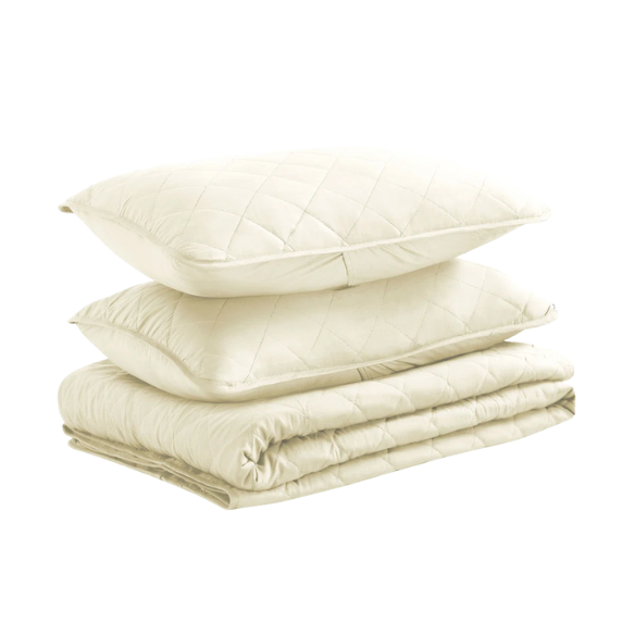 Microfiber Reversible Diamond Quilt Set – Soft, Stylish, and Hypoallergenic Bedding for Ultimate Comfort