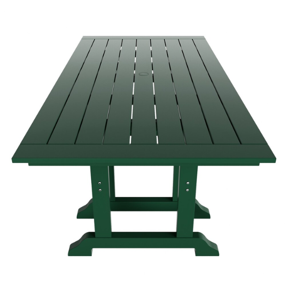 7-Piece Eco-Friendly All-Weather Outdoor Dining Set with Armchairs – Comfortable, Stylish, and Durable for Your Patio or Backyard