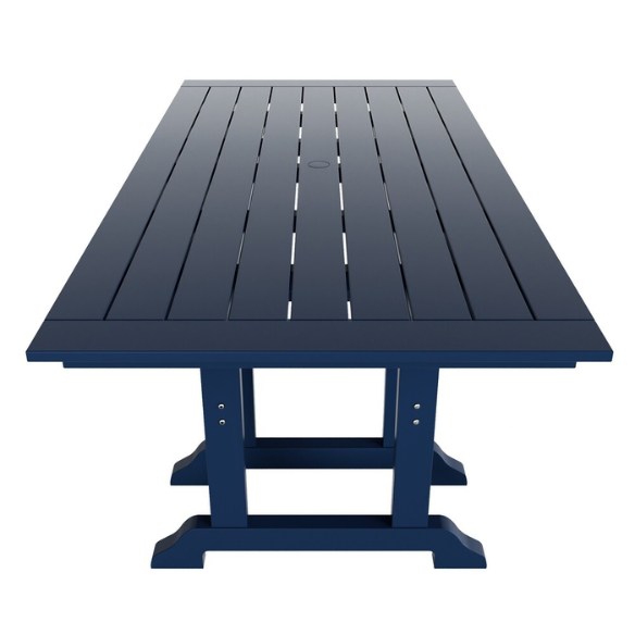 7-Piece Eco-Friendly All-Weather Outdoor Dining Set with Armchairs – Comfortable, Stylish, and Durable for Your Patio or Backyard