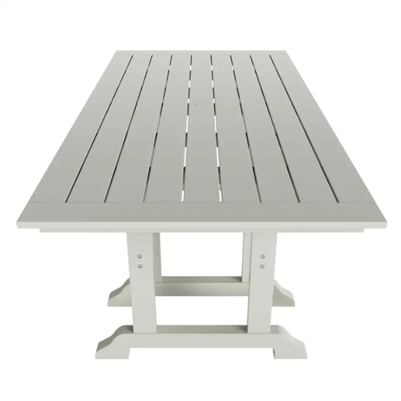 7-Piece Eco-Friendly All-Weather Outdoor Dining Set with Armchairs – Comfortable, Stylish, and Durable for Your Patio or Backyard