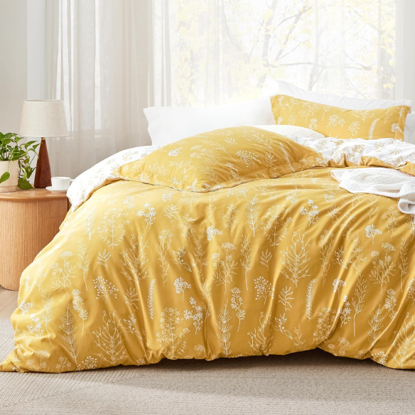 Floral Comforter Set – Stylish and Cozy Bedding with Cute Floral Pattern for a Beautiful Bedroom Makeover