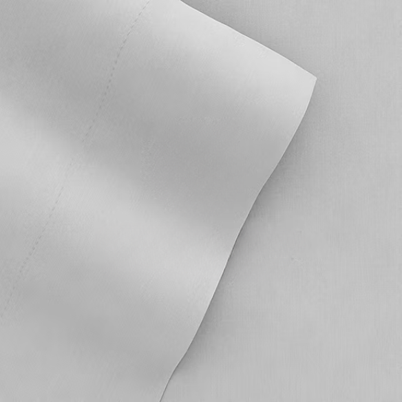 Grey Deep Pocket Microfiber Sheet Set – 4-Piece Soft, Wrinkle-Free Bedding with Pillowcases
