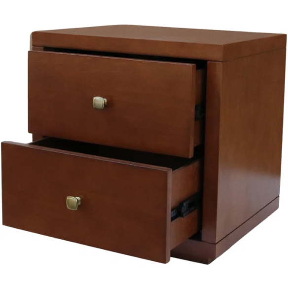 Polished Wooden Platform Full Double Size Bedroom Set – Elegant Design with Sturdy Construction and Timeless Appeal