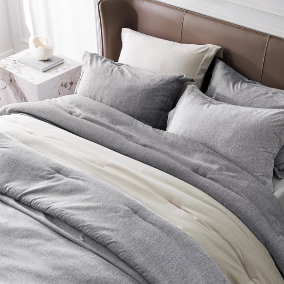 All-Season Comforter Set – Reversible Cooling & Warmth Bed Set for Ultimate Comfort Year-Round