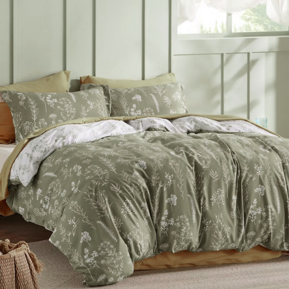 Floral Comforter Set – Stylish and Cozy Bedding with Cute Floral Pattern for a Beautiful Bedroom Makeover